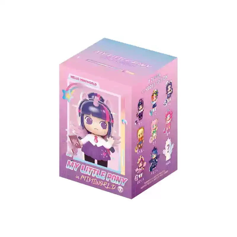 random 1 blind box Color Miniworld Blind Box Girl Figure – Cute PVC Room Decor