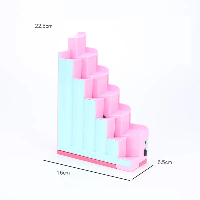electric lift Color Marble Run Building Blocks Set With Spiral Tracks