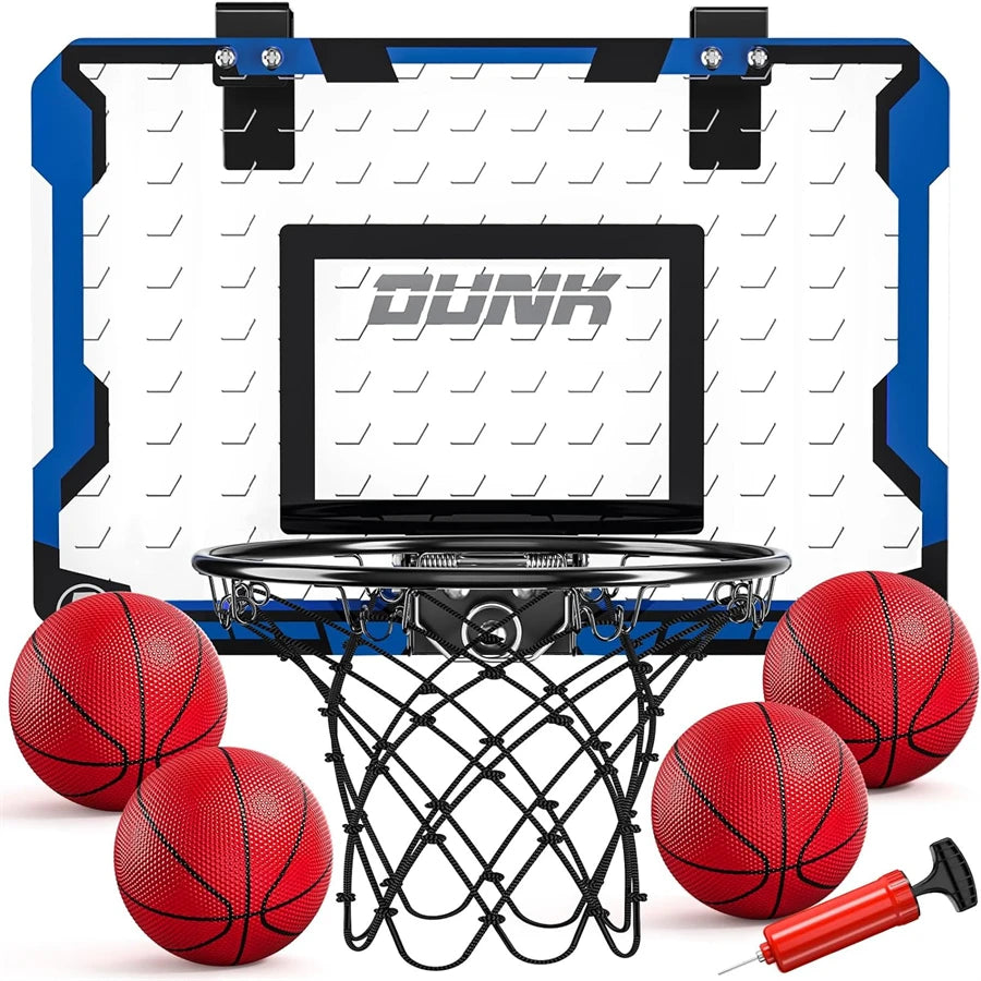 LED Light Wall-Mounted Basketball Hoop Game Set