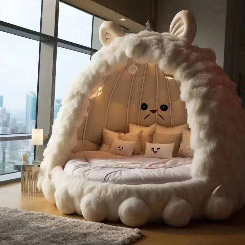 Modern Tanuki Treehouse Bed For Kids Bedroom