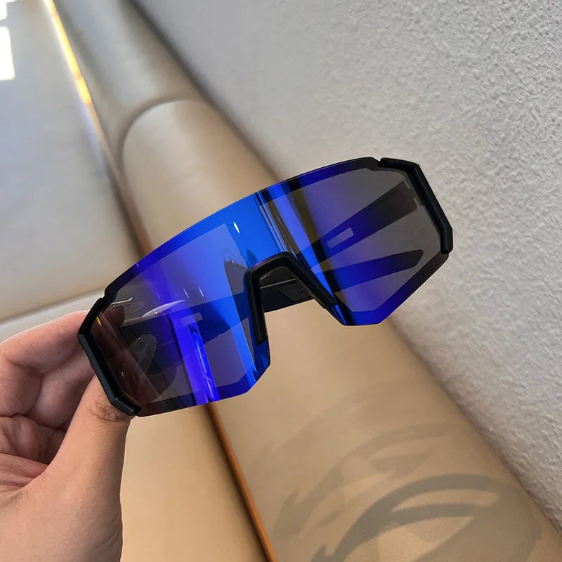 black blue Color Outdoor Sports UV400 Cycling Glasses – Sandproof Shield