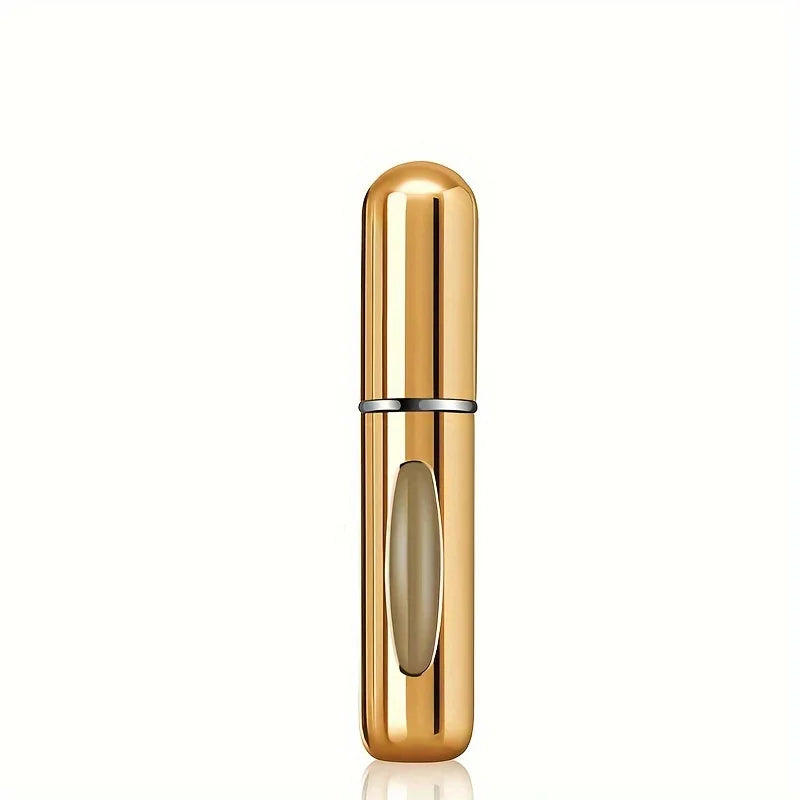 1Pcs Golden Color Mini Perfume Atomizer Refillable Travel Spray Bottle 5 ml