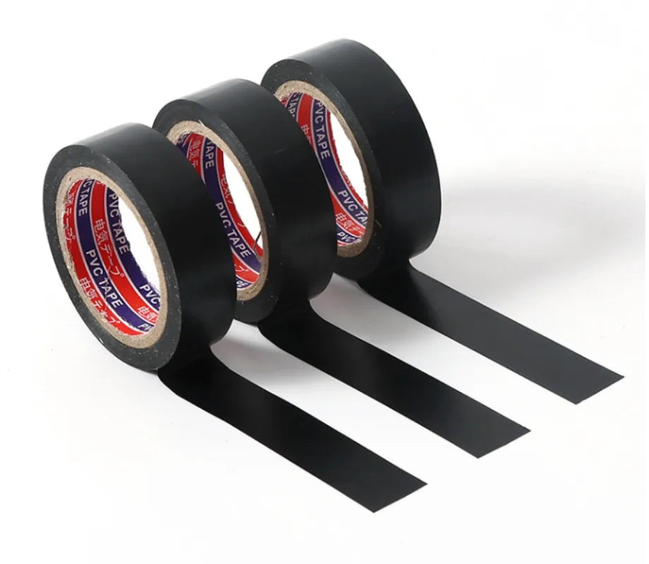 Black PVC Electrical Insulation Tape – Flame Retardant