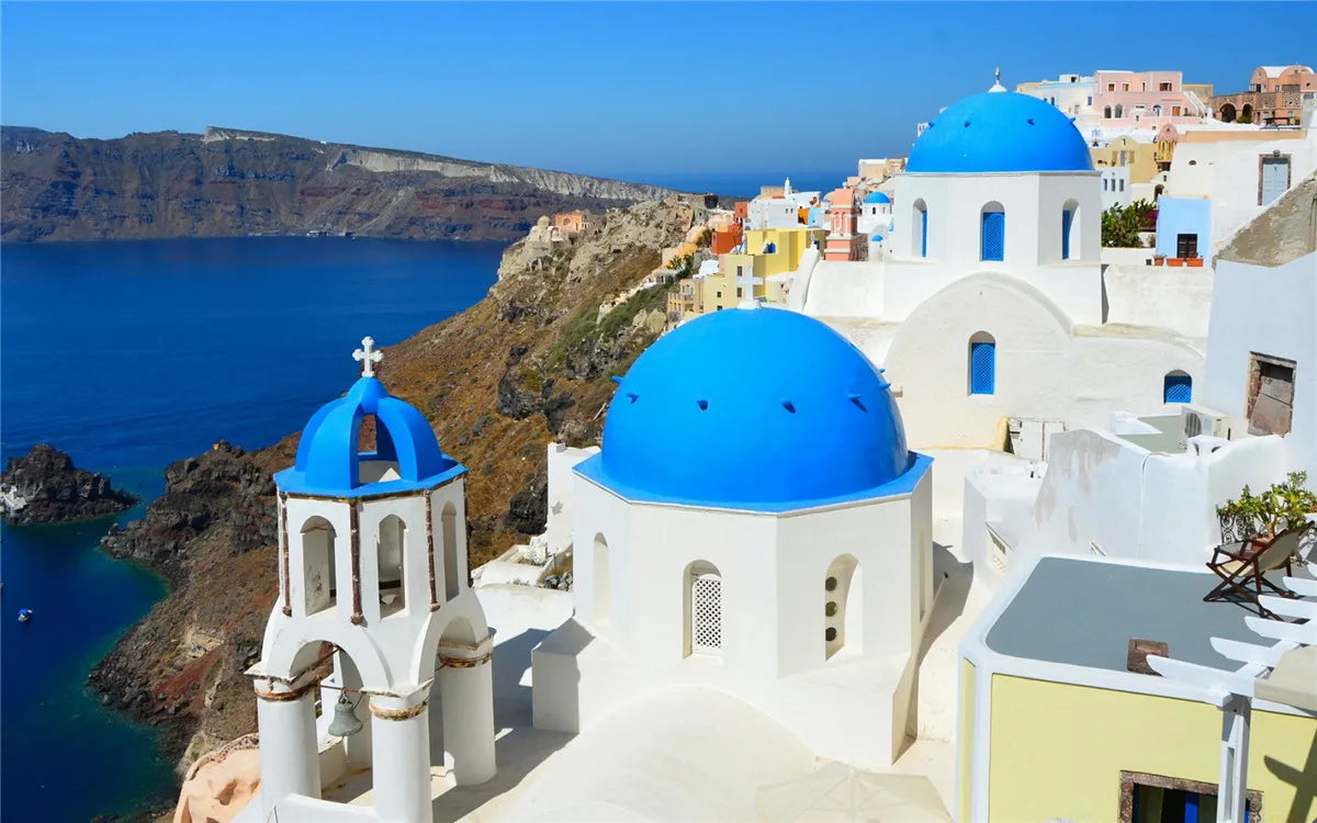 Aegean Sea Color 500-Piece Landscape Jigsaw Puzzle Paper Art 46 x 28 cm