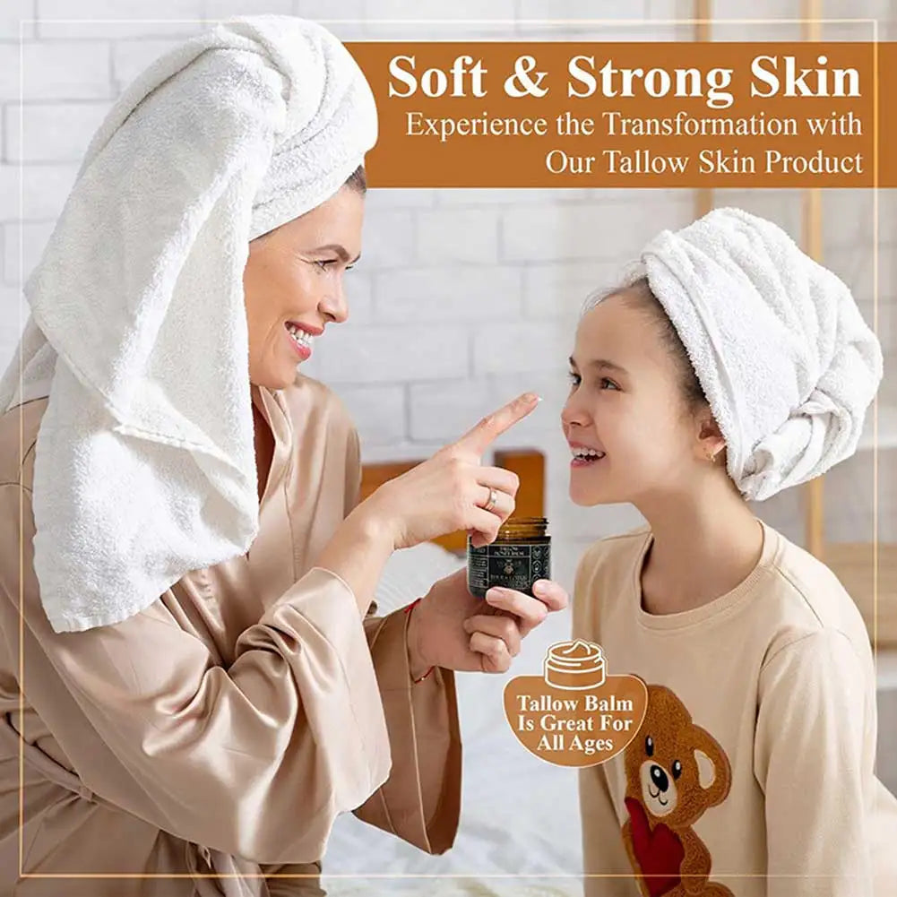 Beef Tallow Honey Balm Cream – Nourishing Natural Moisturizer