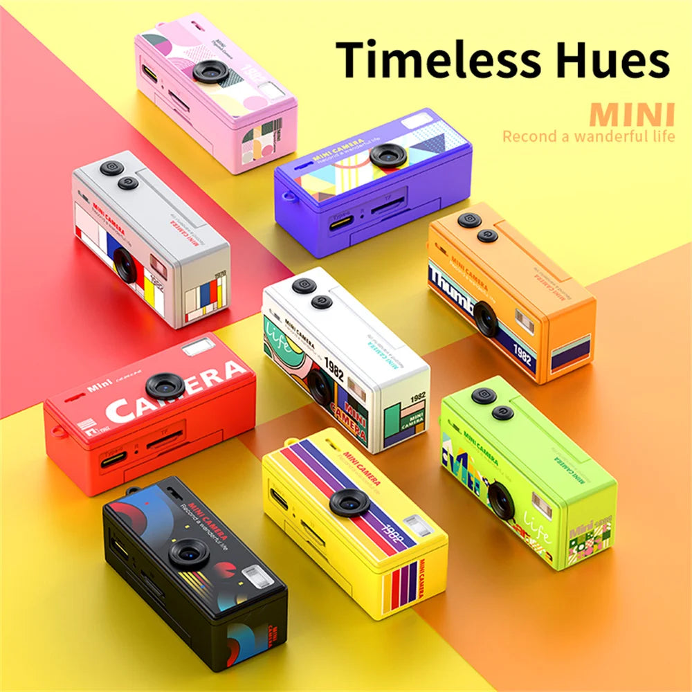 Mini Thumb Keychain Camera 0.96" Screen 1080P CCD