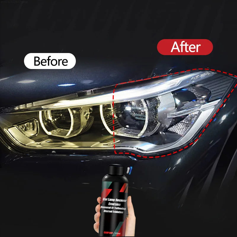 Car Headlight Restoration Polish – Clarity Repair Agent
