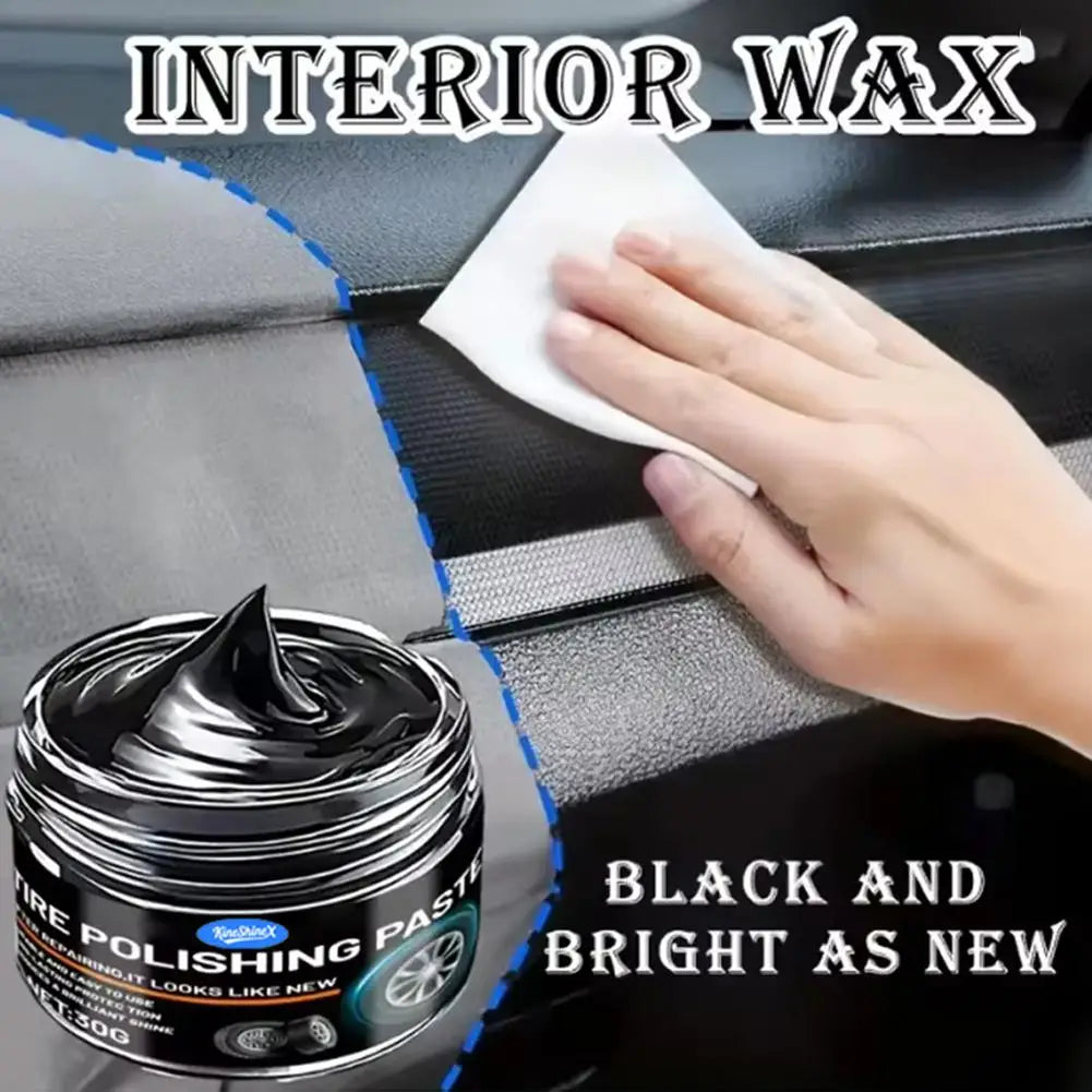 Car Interior Scratch Repair Paste For Black Plastic And Leather