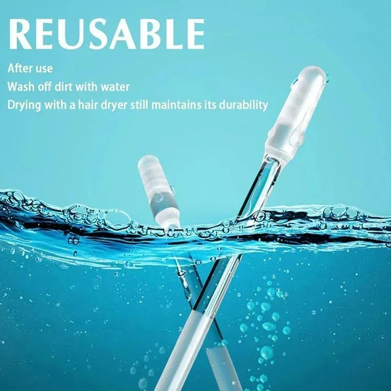Adhesive Ear Wax Removal Sticks – Soft Reusable Ear Cleaner