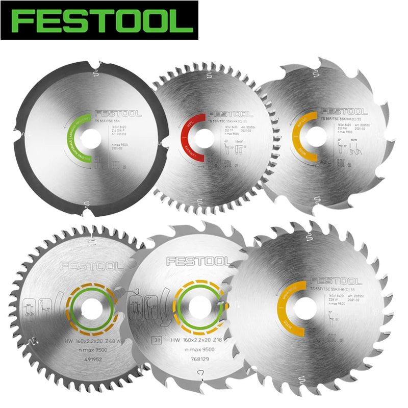 160 mm Circular Saw Blades For Plunge And Handheld Saws