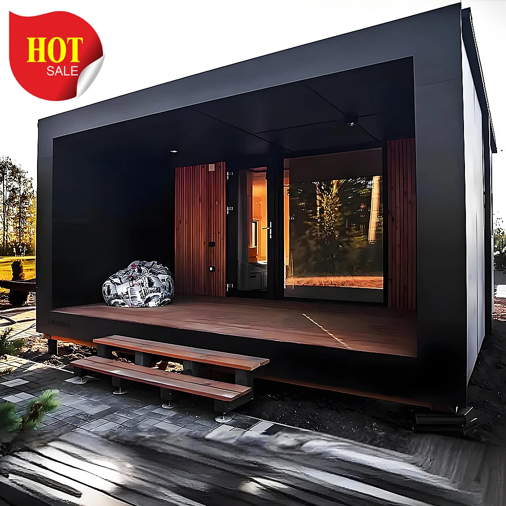 Corner Outdoor Infrared Sauna Cabin – 2–6 Person Design