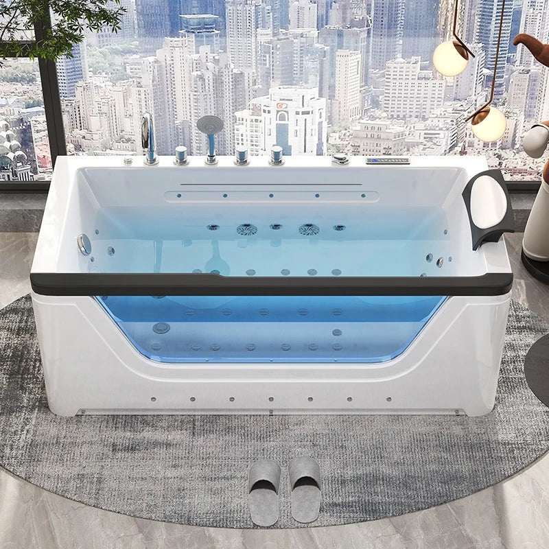 Acrylic Whirlpool Jacuzzi Tub – Double Seat Spa Bath