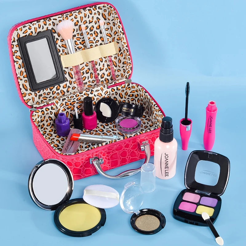 Kids Pretend Makeup Vanity Set Educational Role Play