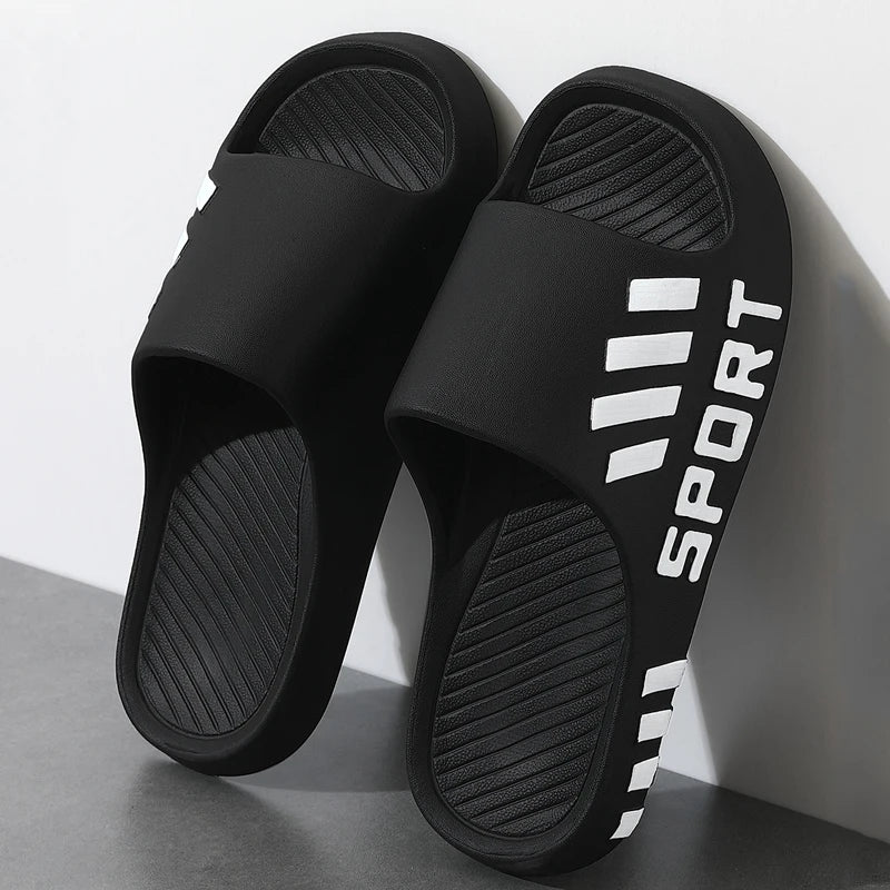 Men’s EVA Shower Slippers Indoor Outdoor Non-Slip Slides