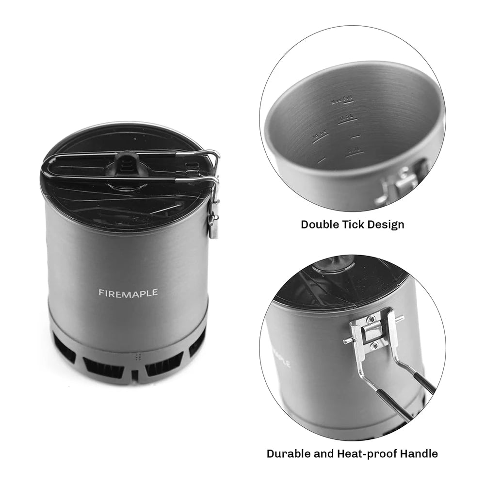 Ultralight Camping Stove Cooking System – Compact Gas Set