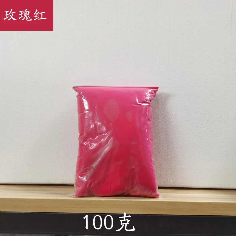 Rose Red 100g Color Super Light Modeling Clay Set for Kids DIY Crafts