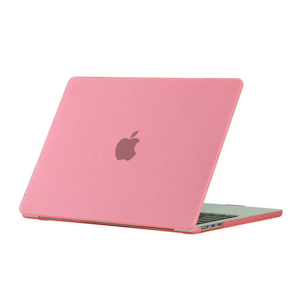 Matte Pink Color Protective Case For MacBook Air 13.6" / 15" – Hard Shell