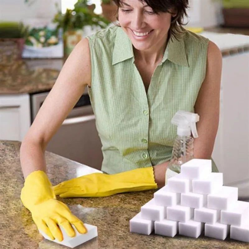 Melamine Magic Eraser Sponges For Home Cleaning