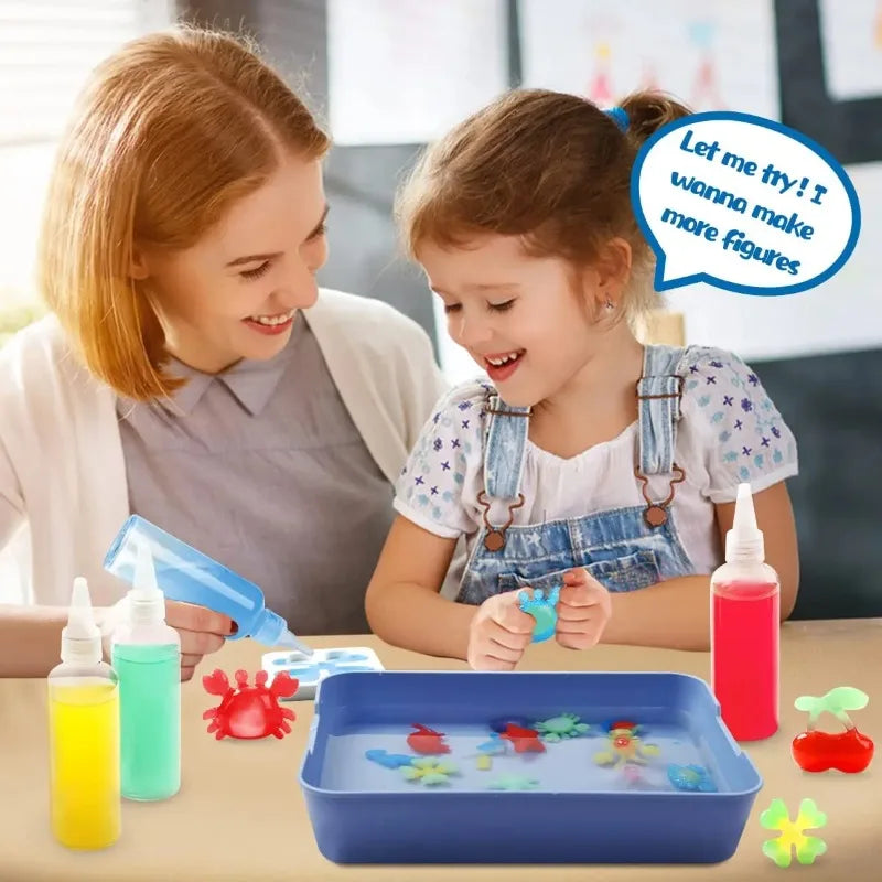 Magical Water Elves Gel Craft Kit – DIY Sensory Toy Set