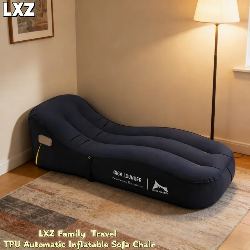 Automatic Camping Inflatable Sofa Chair With Air Pump