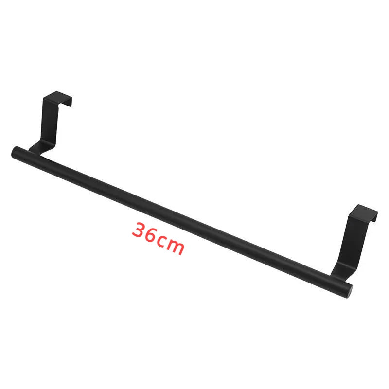 L 1Pcs Color Over Cabinet Stainless Steel Towel Rack Organizer