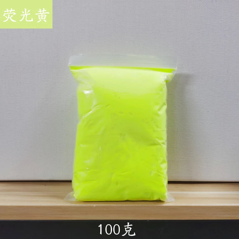 Fluore Yellow 100g Color Super Light Modeling Clay Set for Kids DIY Crafts