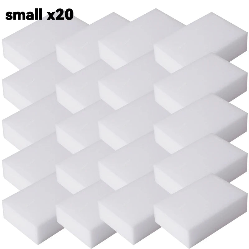small x20 Color Melamine Magic Eraser Sponges For Home Cleaning