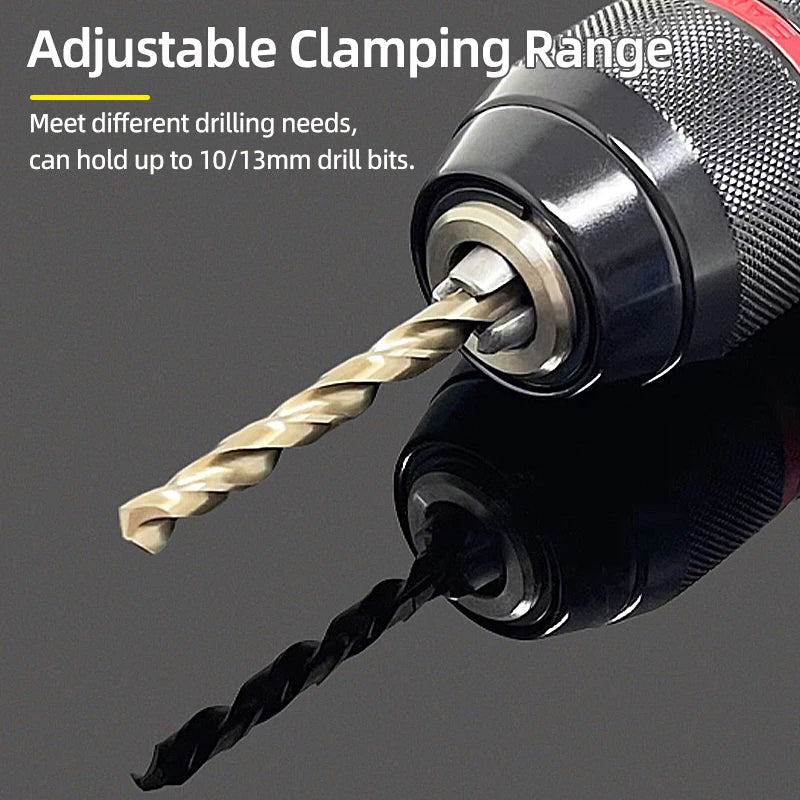 Keyless Drill Chuck Adapter With SDS Plus Shank 1/2-20UNF