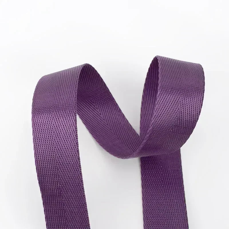 Purple Color Nylon Webbing Strap Tape for Bags and Backpacks