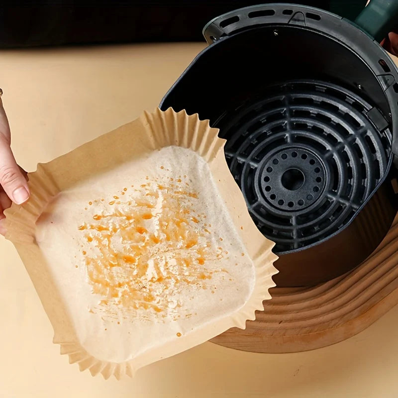 Disposable Air Fryer Parchment Liners For Easy Cleanup