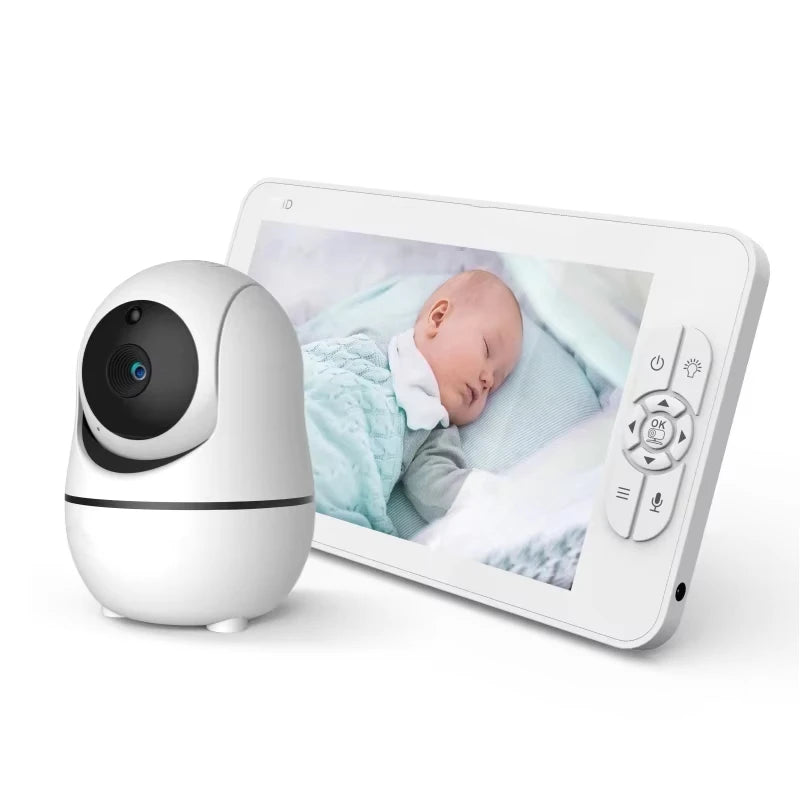 7" HD Split Screen Baby Monitor with 2 Cameras