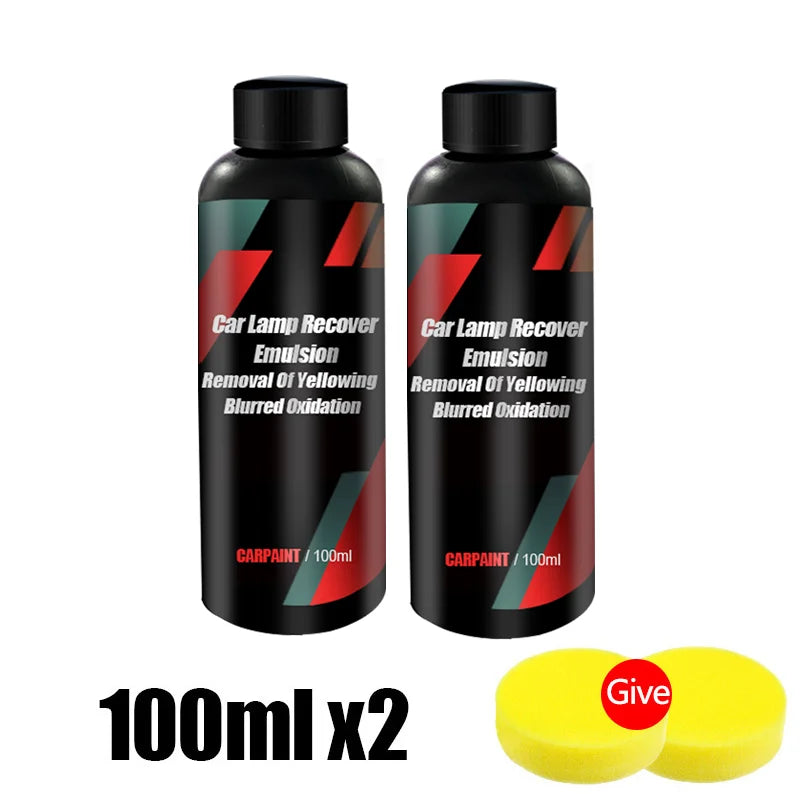 200ML Color Car Headlight Restoration Polish – Clarity Repair Agent