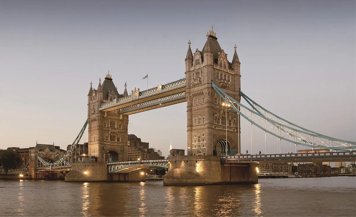 London Tower Bridge Color 500-Piece Landscape Jigsaw Puzzle Paper Art 46 x 28 cm
