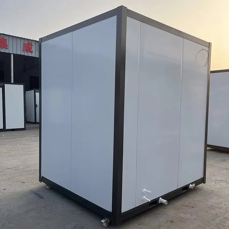 Prefab Portable Toilet Cabin With Sink And Water Tank
