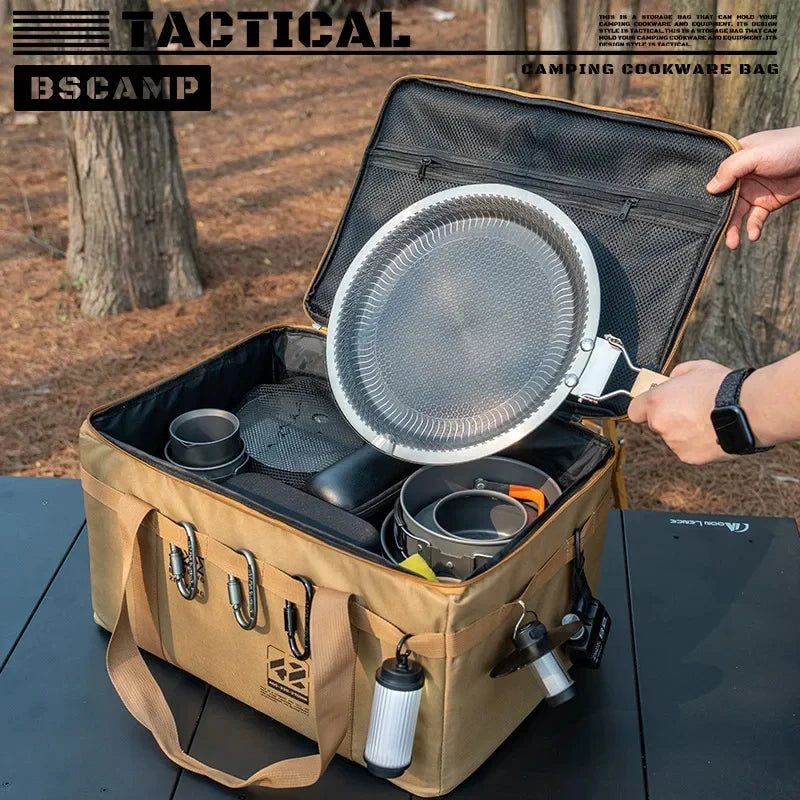 Foldable Tactical Camping Storage Bag – Large Capacity