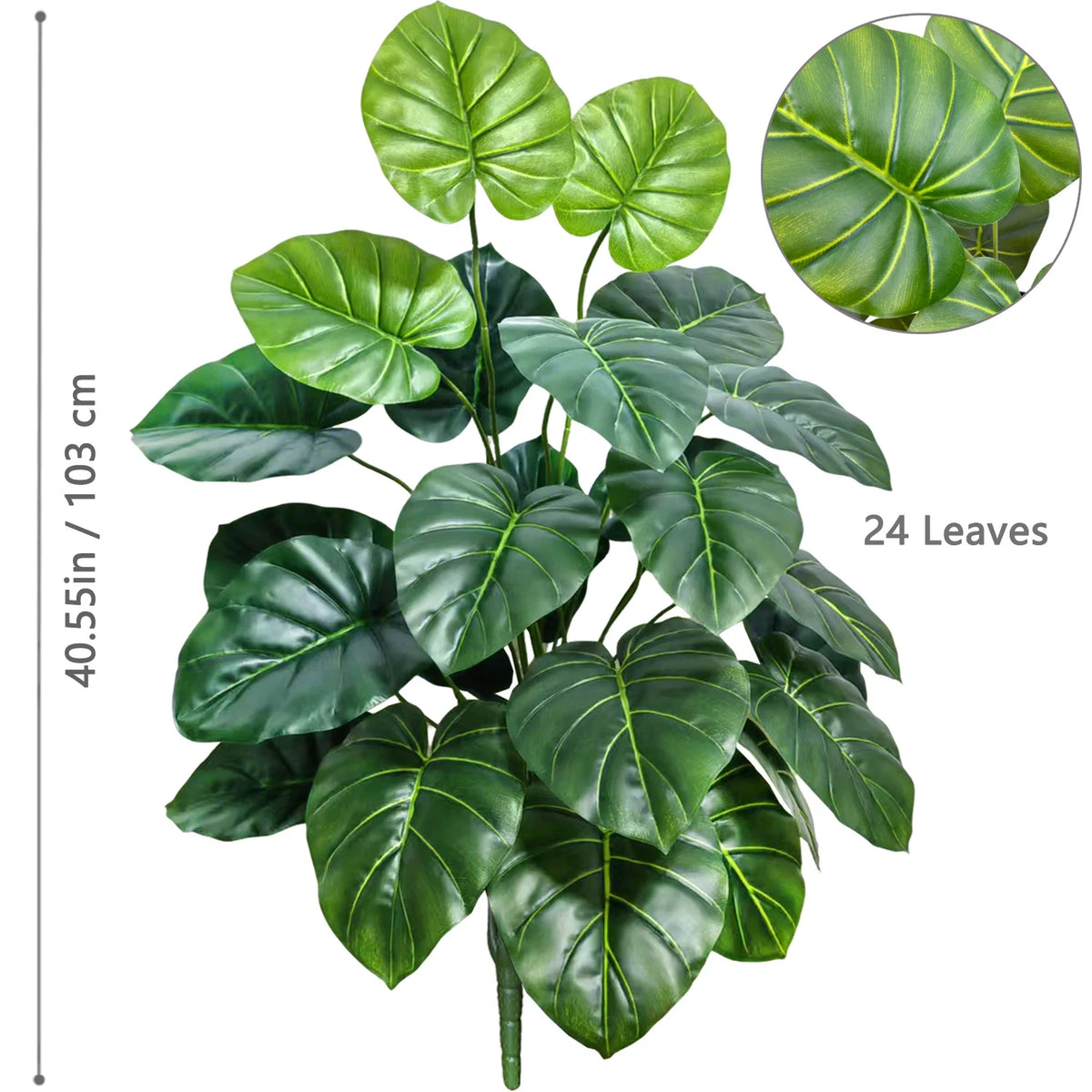 HYY-24Y-103-Z22 Color Artificial Monstera Tree Floor Plant for Home and Office