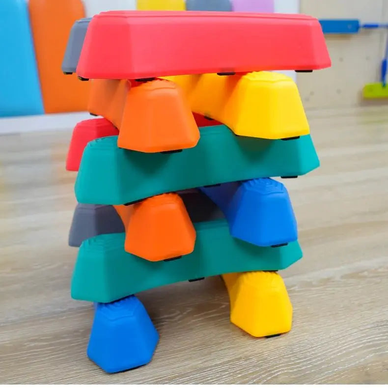 Kids Sensory Balance Stepping Stones Bridge Toy