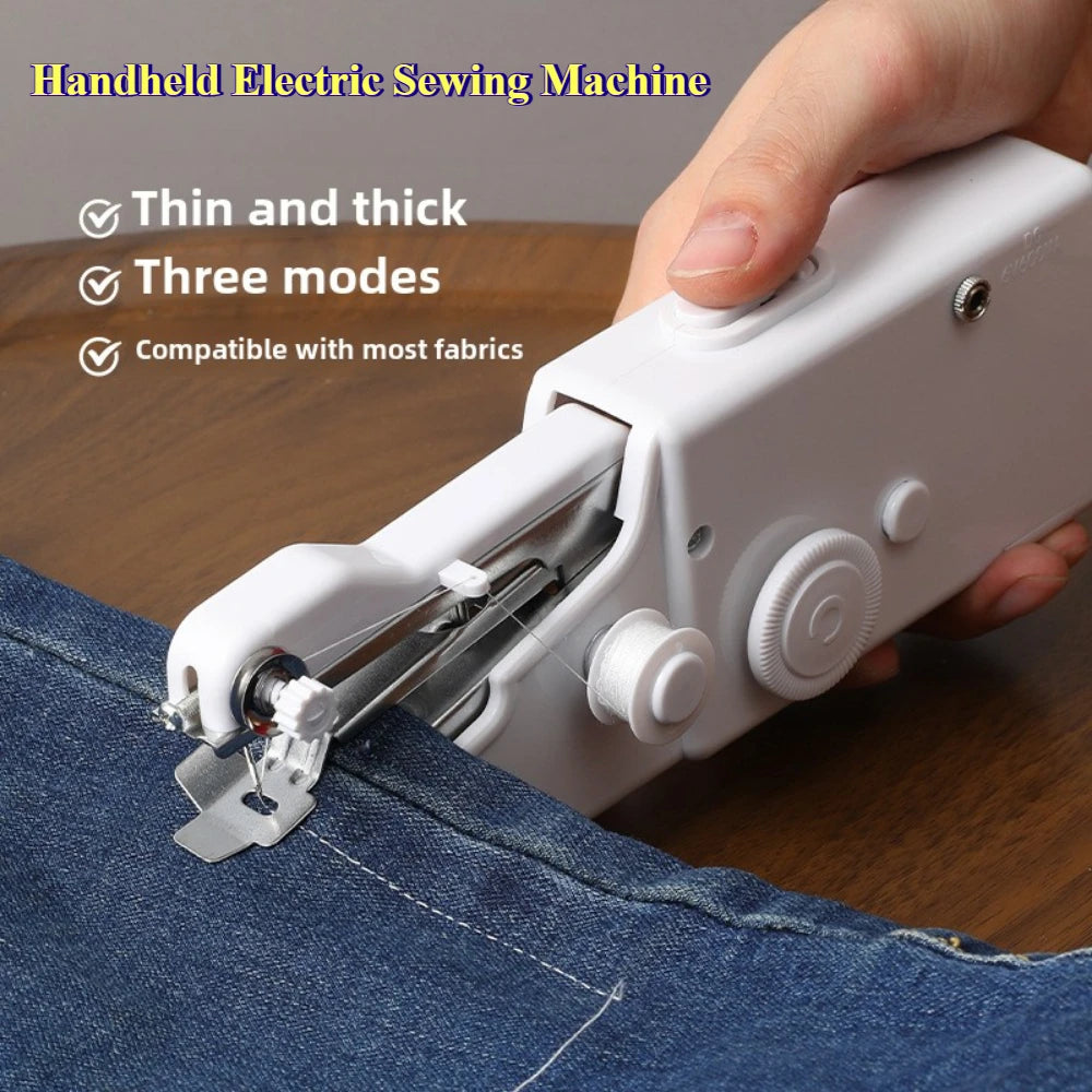 Portable Handheld Mini Sewing Machine For Quick Repairs
