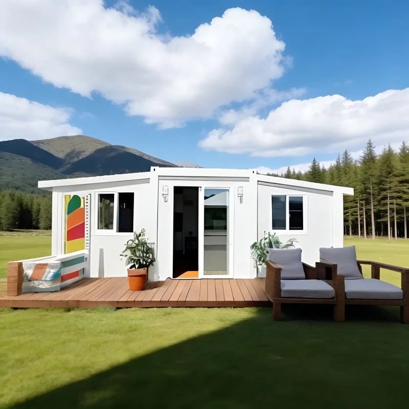 30ft deposit Color Expandable Prefab Container House With 2 Bedrooms & Bath