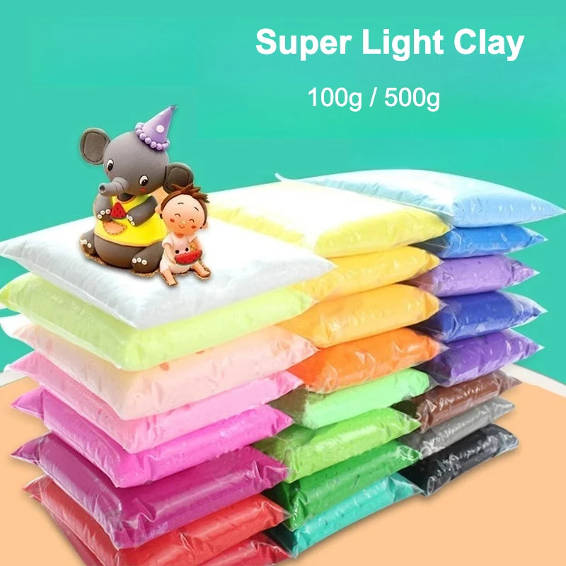 Super Light Modeling Clay Set for Kids DIY Crafts