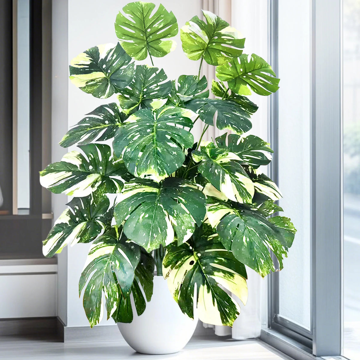 Artificial Monstera Tree Floor Plant for Home and Office