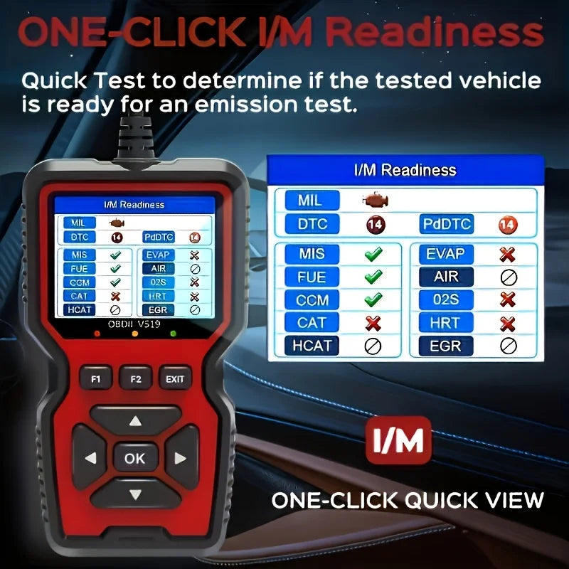 USB OBD2 Car Diagnostic Scanner – Real-Time Data Reader