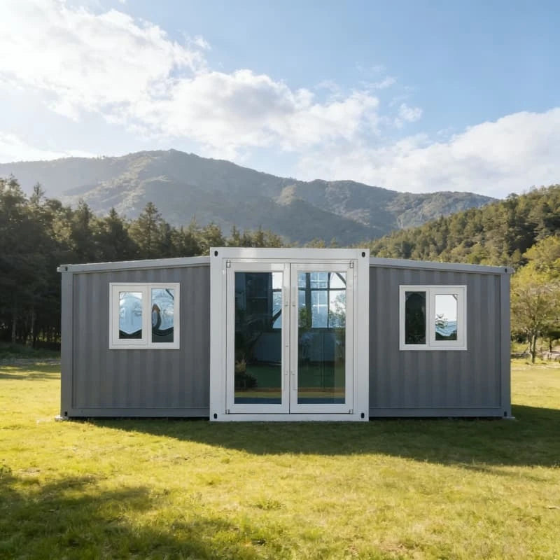 40ft deposit Color Expandable Prefab Container House With 2 Bedrooms & Bath