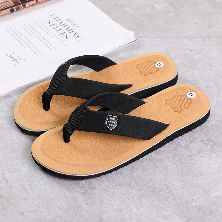 Yellow Color Men’s EVA Beach Clogs Slippers – Lightweight Non-Slip