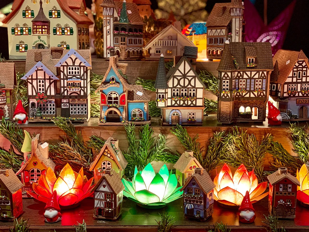 Mini Street View Color 500-Piece Landscape Jigsaw Puzzle Paper Art 46 x 28 cm