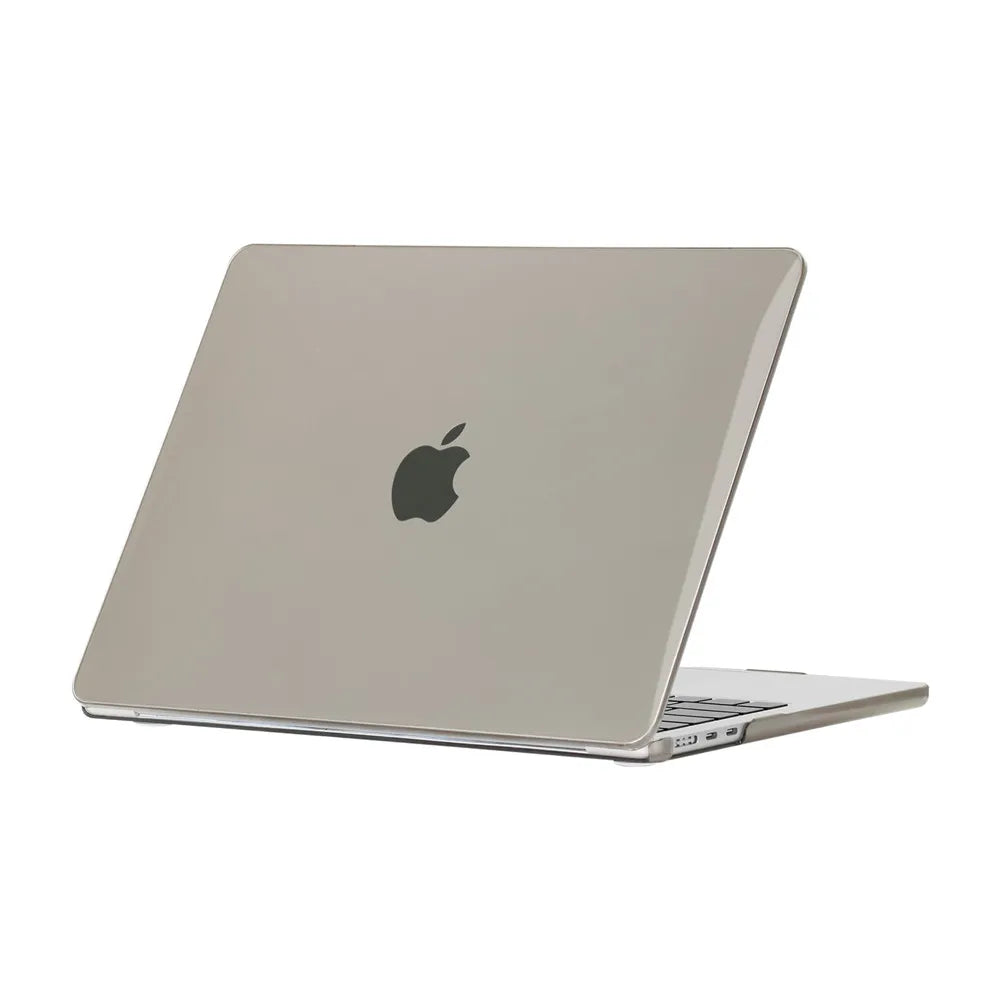 Crystal Grey Color Protective Case For MacBook Air 13.6" / 15" – Hard Shell
