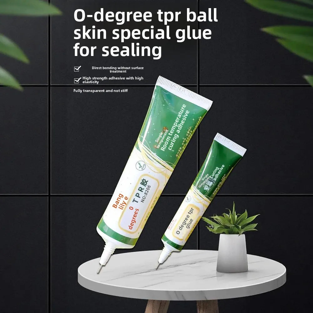 TPR Craft Glue for Squishy Toy Repair – Clear, Flexible Bond