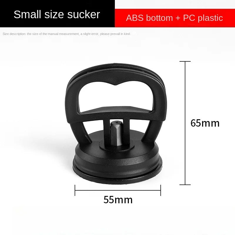 Small Black Color 2-Inch Dent Puller Suction Cup For Car Panels And Glass
