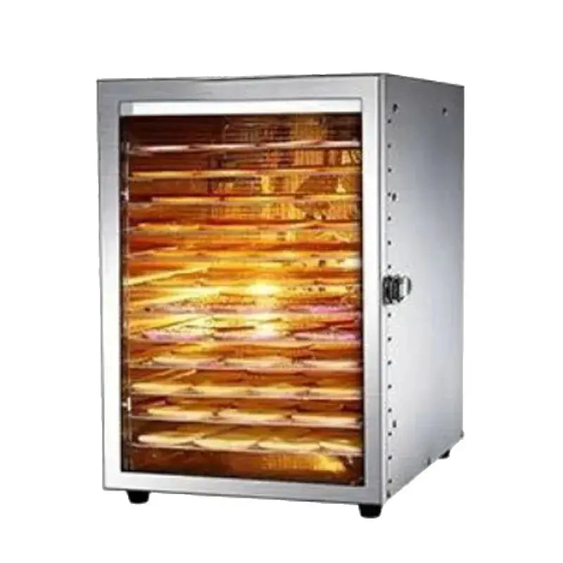 12-Layer Stainless Steel Food Dehydrator With Timer