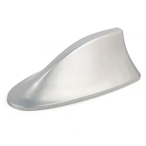 Silver 1pcs Style Shark Fin Car Radio Antenna – FM/AM Signal & Stylish Cover